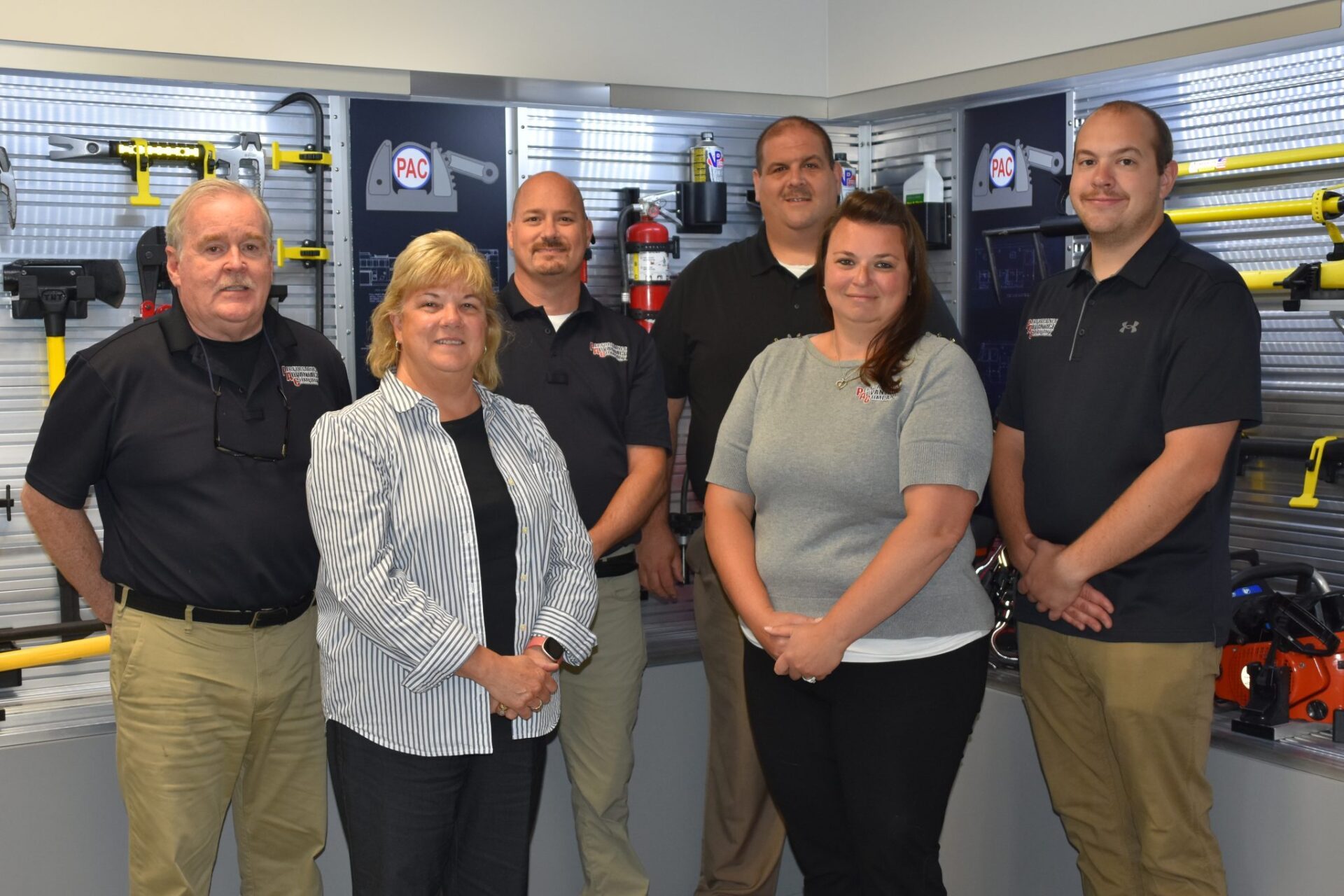 Our Team 2 Sales Staff – Left to Right – Mike McGuire, Lori Sutch, Greg Young, Tom Trzepacz, Tammy Trzepacz, Eric Adolf